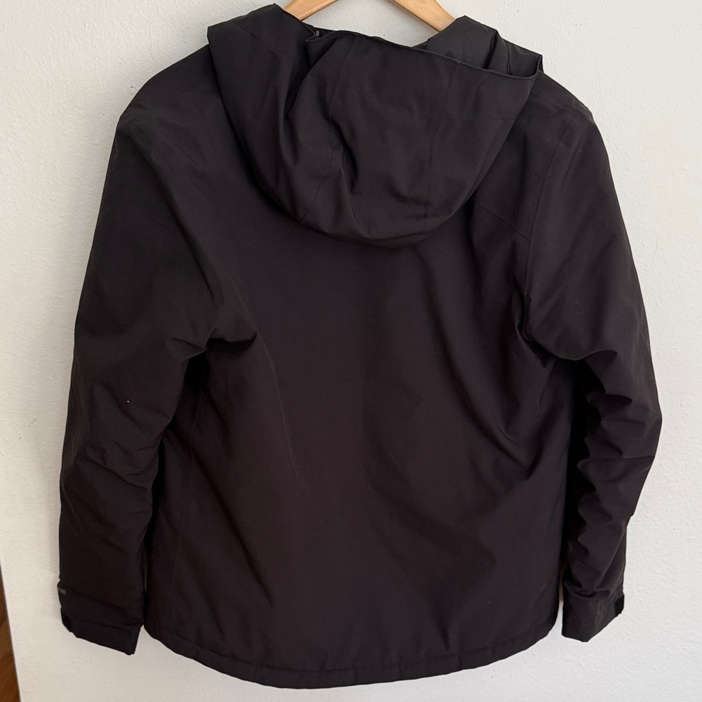 Patagonia sz 14 Youth boys Everyday Ready Waterproof Jacket Black one flaw shown - Picture 7 of 13